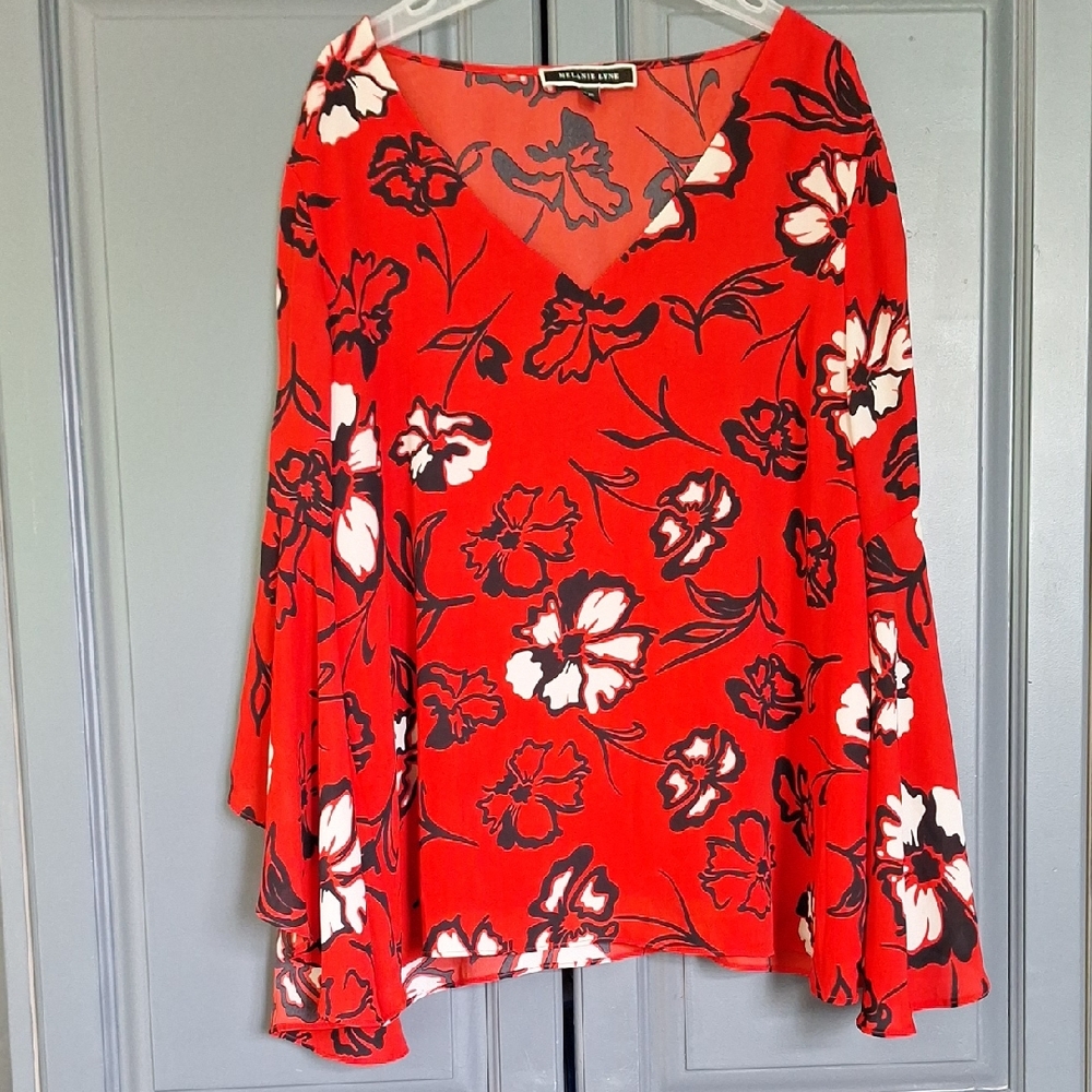 Melanie LYNE bell Sleeves Blouse